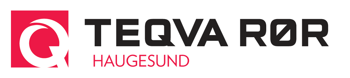 Logoen til Teqva rør Haugesund