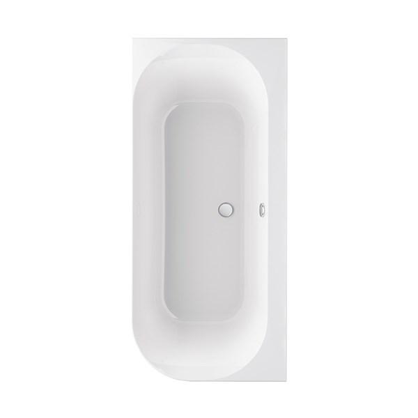 NINO BADEKAR HØYRE MODELL 165x75 HVIT | Teqvashop